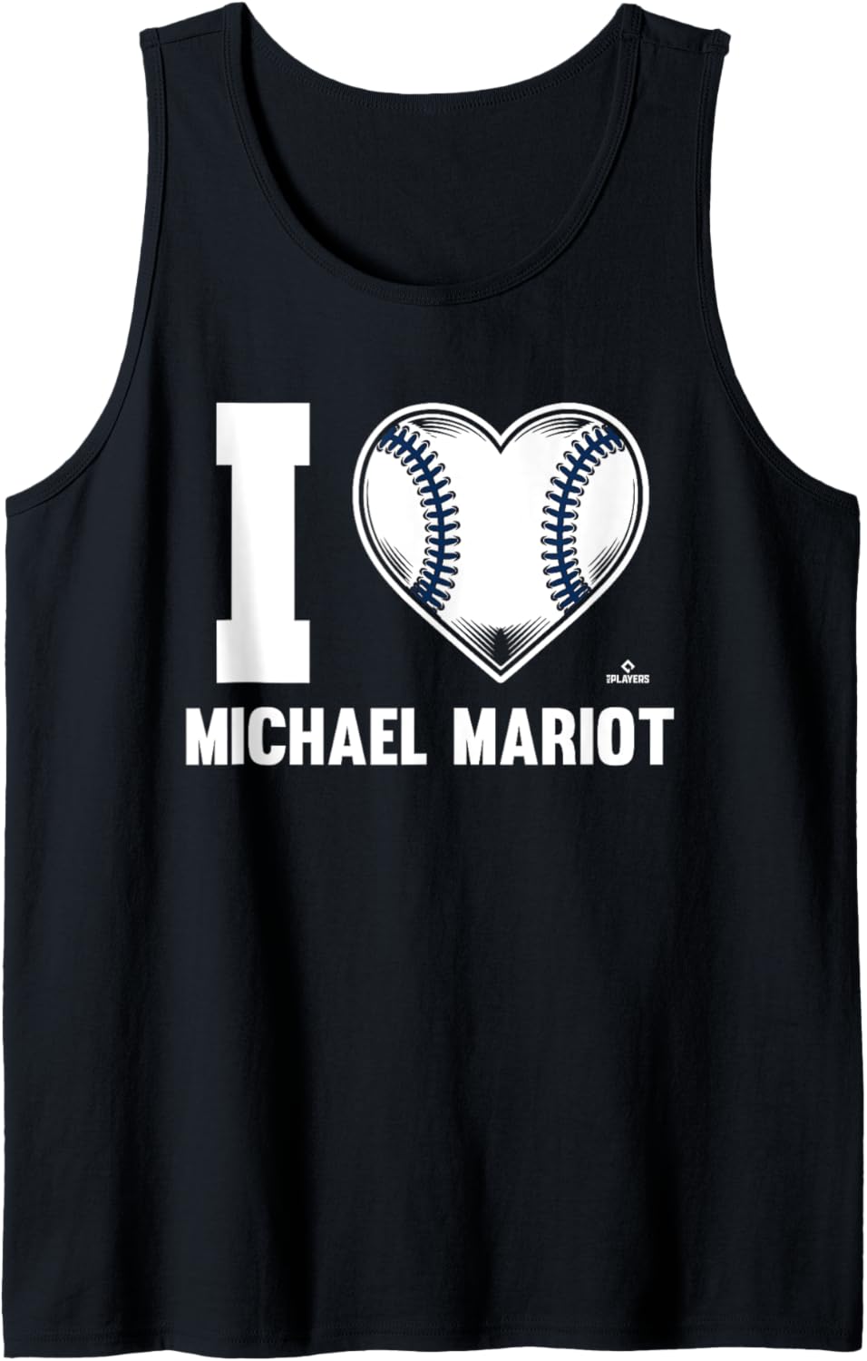 I Heart Michael Mariot Prospect Baseball Fan Gear Tank Top