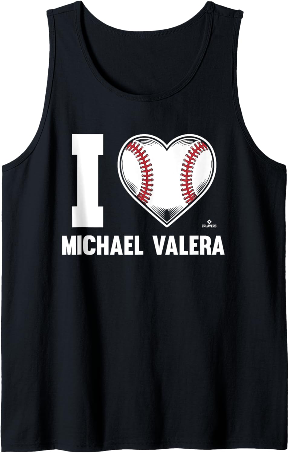 I Heart Michael Valera Prospect Baseball Fan Gear Tank Top