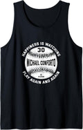 Happiness Is Watching Michael Conforto Baseball Player Tank Top