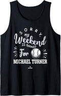 Weekend Booked for Michael Turner Prospect Baseball Fan Gear Tank Top