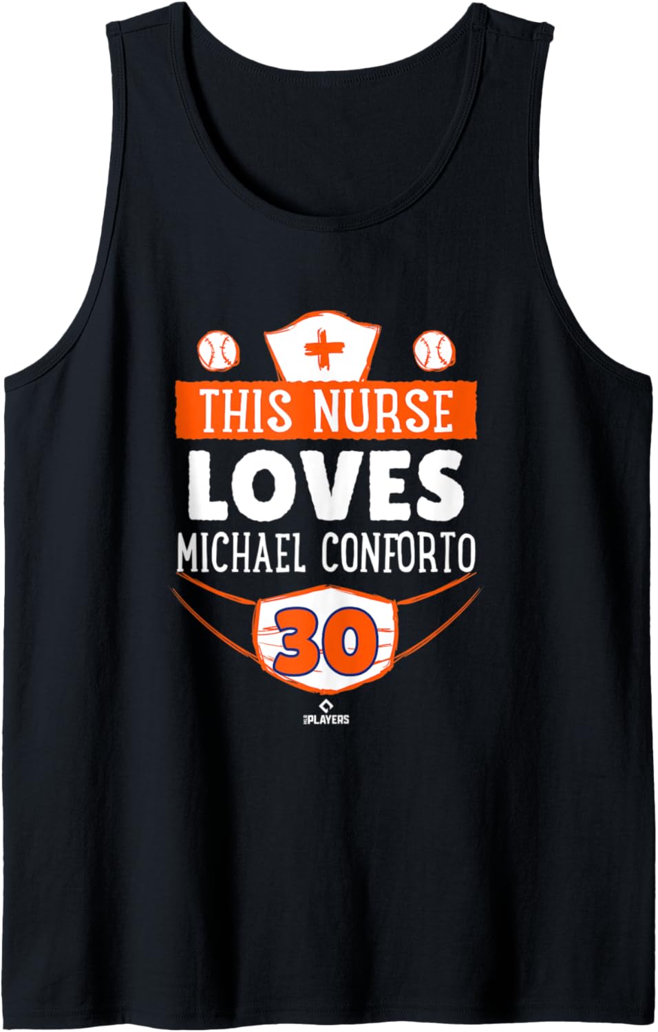 This Nurse Loves Michael Conforto New York Baseball Player Tank Top