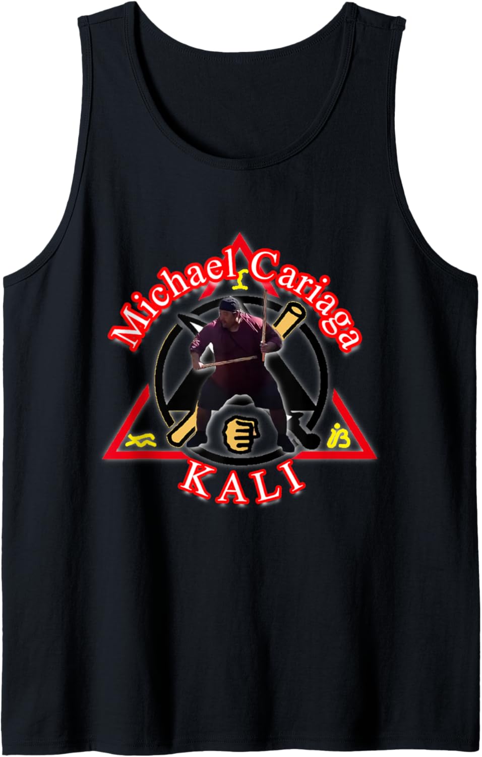 Michael Cariaga Kali 2024 Design Tank Top