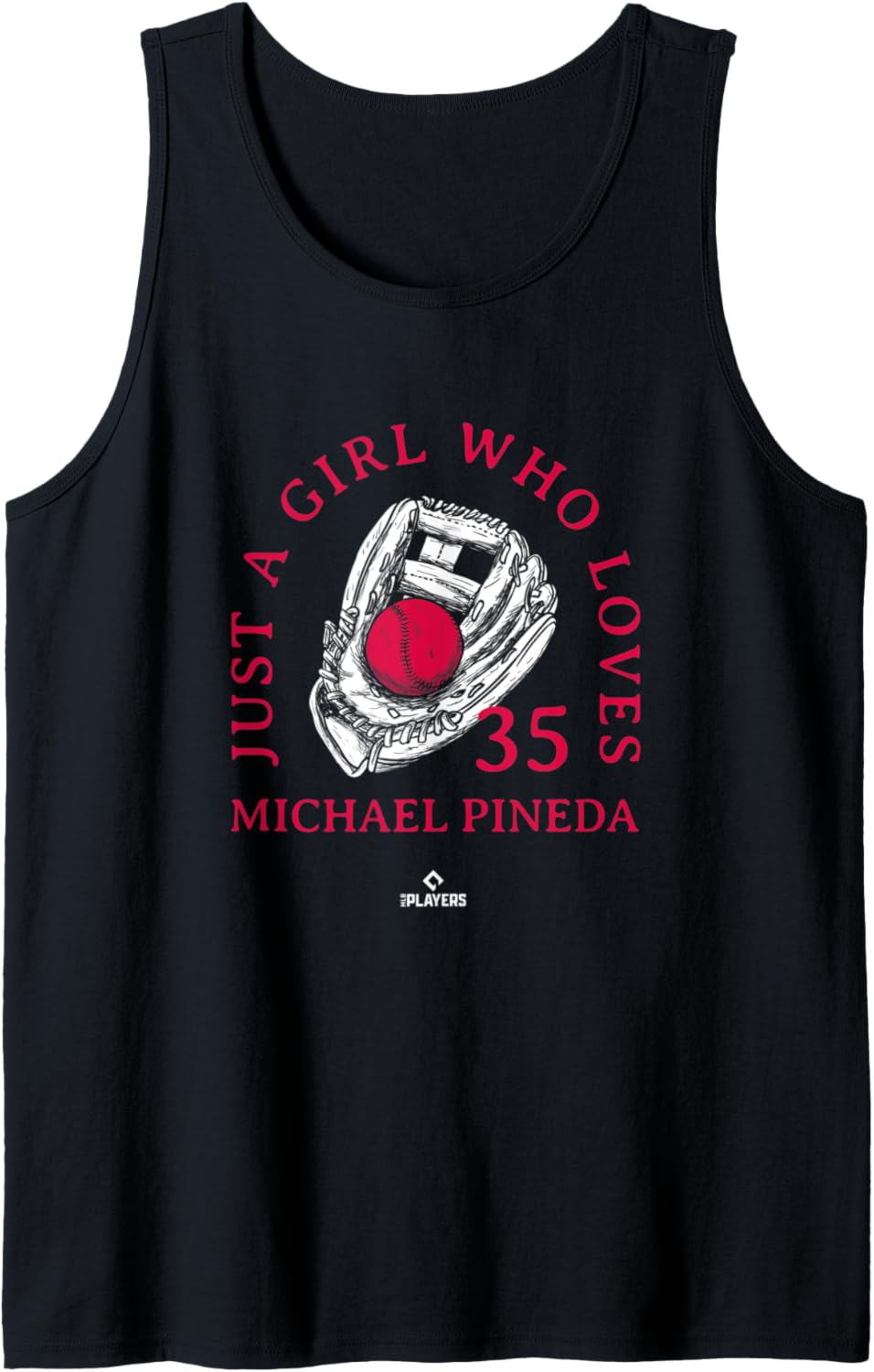 A Girl Who Loves Michael Pineda Minnesota MLBPA Tank Top