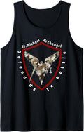 Defend us in battle Saint Michael the archangel Tank Top