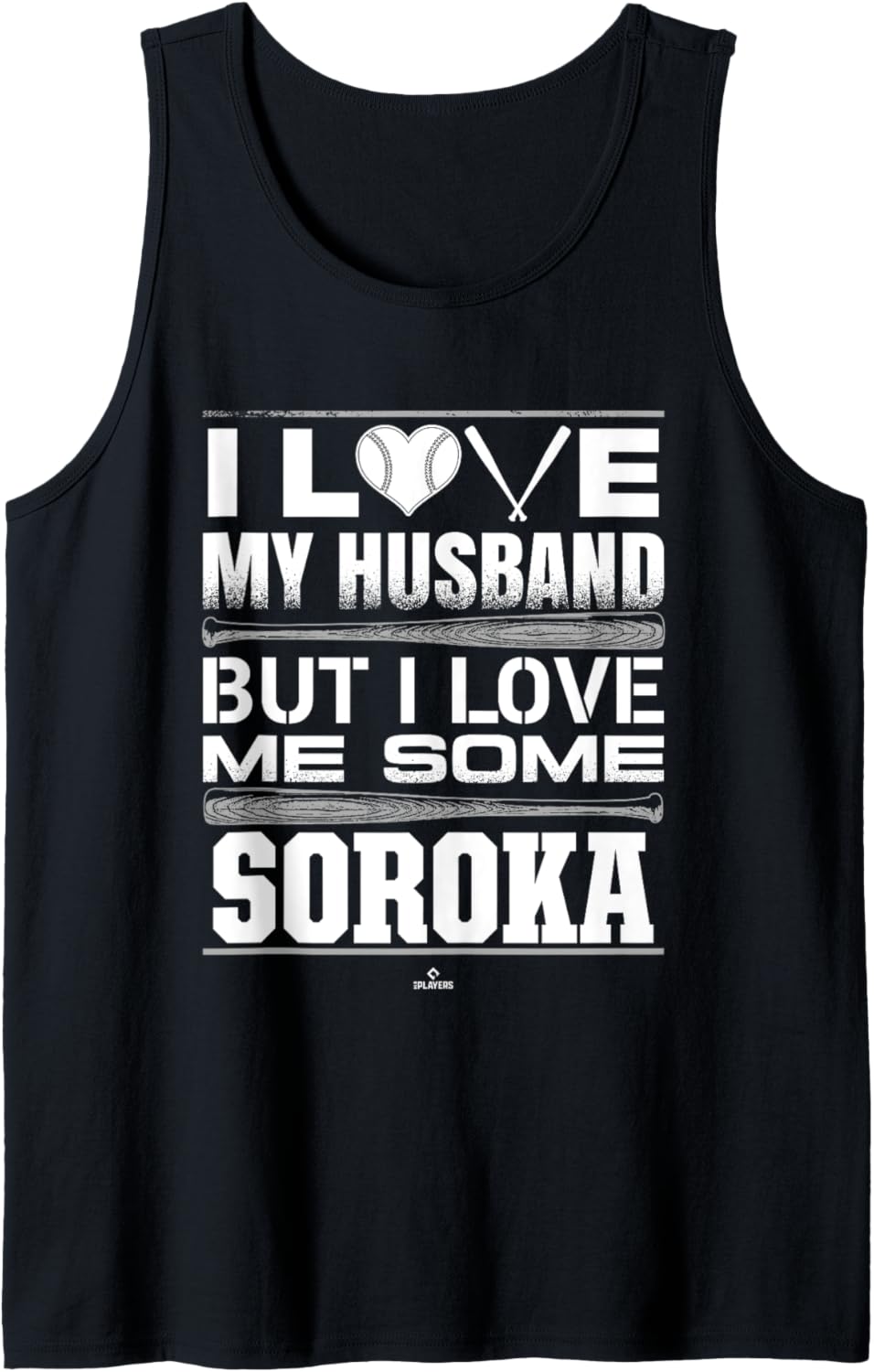 I Love My Husband Michael Soroka Chicago Baseball MLBPA Tank Top