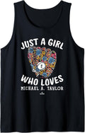 Just A Girl Who Loves Michael A Taylor Minnesota MLBPA Tank Top