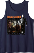 Halloween 2 Michael Myers Film Strip Poster Tank Top