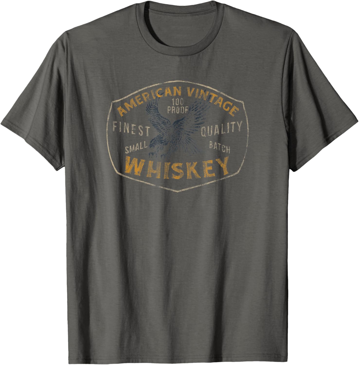 Trendy American Vintage Whiskey Small Batch Eagle Label