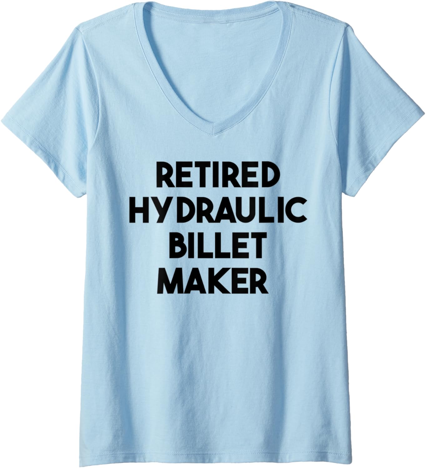 Womens Retired Hydraulic Billet Maker V-Neck