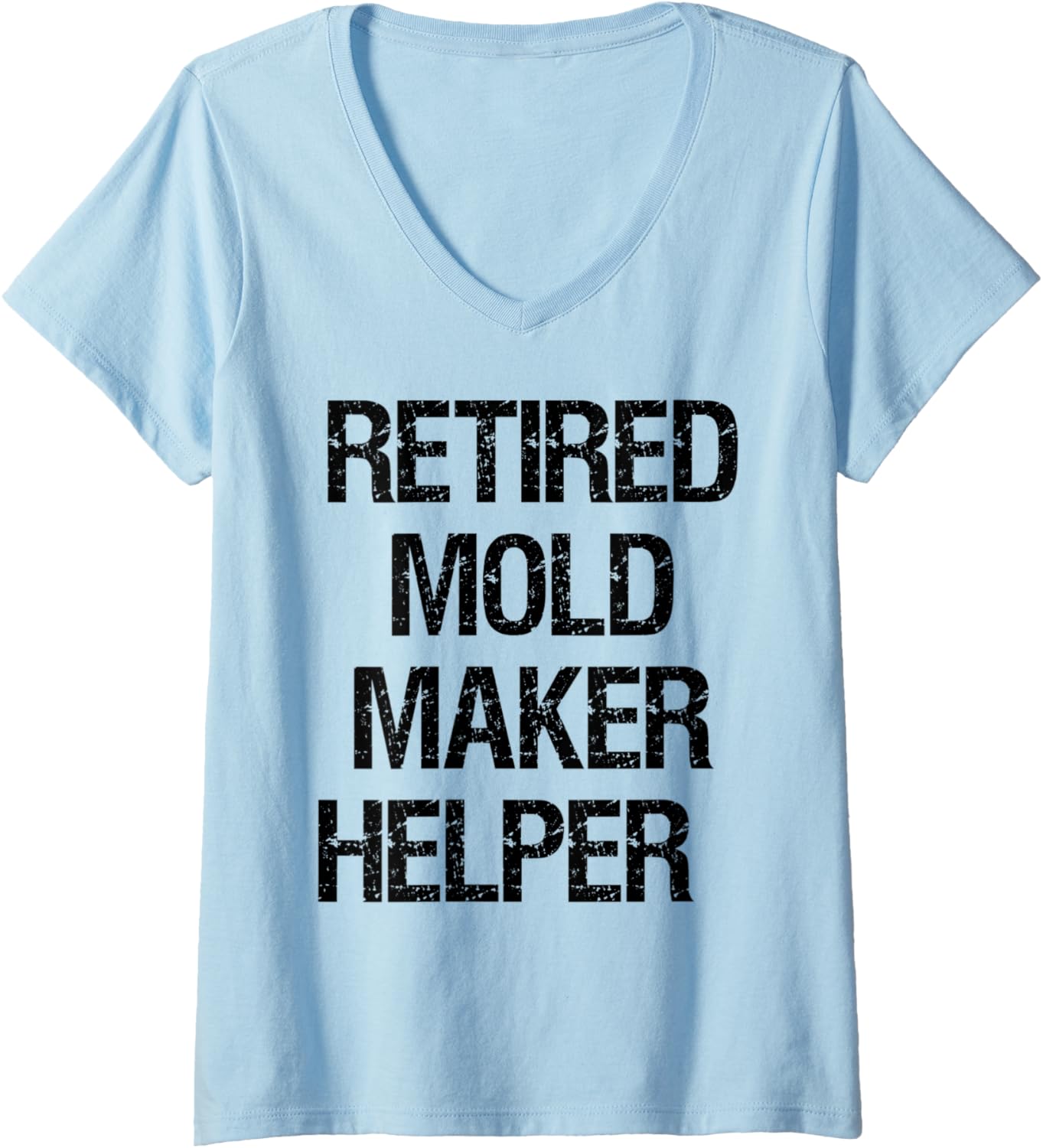 Womens Retired Mold Maker Helper V-Neck