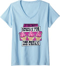 Everybody Scream For Ice Cream Maker Gelato Lover Ice Cream V-Neck