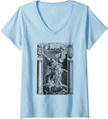 Womens Archangel Michael. V-Neck