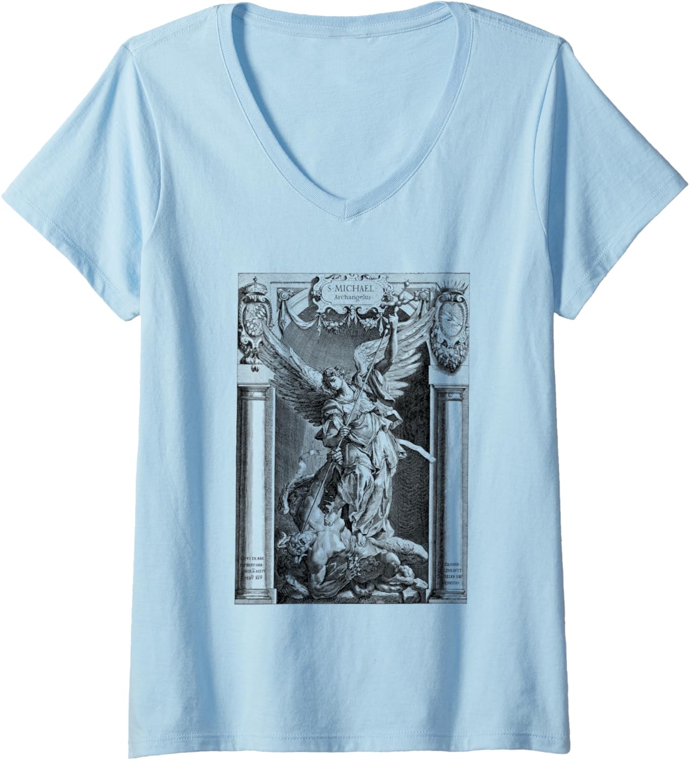Womens Archangel Michael. V-Neck