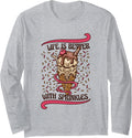 Life Is Better With Sprinkles Gelato Maker Lover Ice Cream Long Sleeve