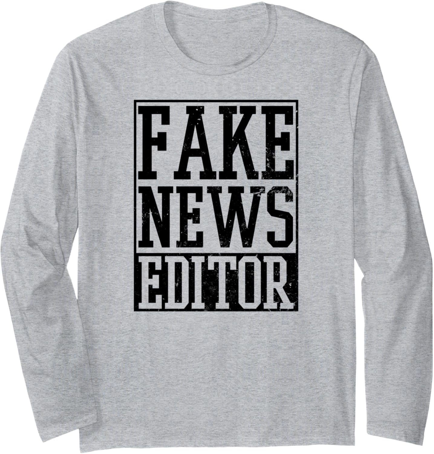 Fake News Editor Design Filmmaker Long Sleeve