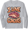 Mexican Bread Conchas Pan De Dulce Pastry Chef Bread Maker Long Sleeve