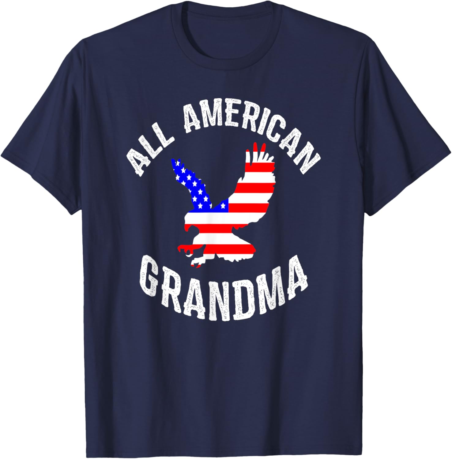 4th Of July Shirt For Grandma Birthday American Flag Eagle T-Shirt for Women Kids Men