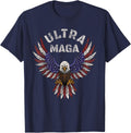 Ultra Maga Shirt US Flag Tee USA Eagle American Ultra Mega