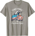 4th July Feminist American Eagle USA Flag Pro Choice T-Shirt for Women Men