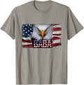Mens Baba Eagle Shirt, American Bald Eagle Eyes
