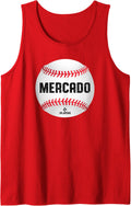 Baseball Michael Mercado Prospect Baseball Fan Gear Tank Top