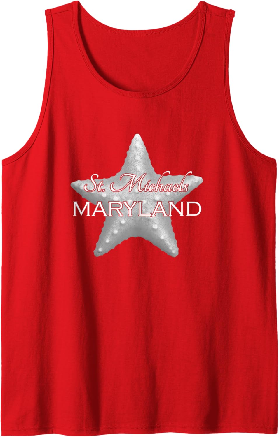 St. Michaels Maryland Beach Ocean Tank Top