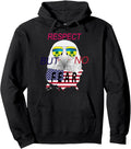 United States of America USA Flag FLYING EAGLE T-Shirt Pullover Hoodie