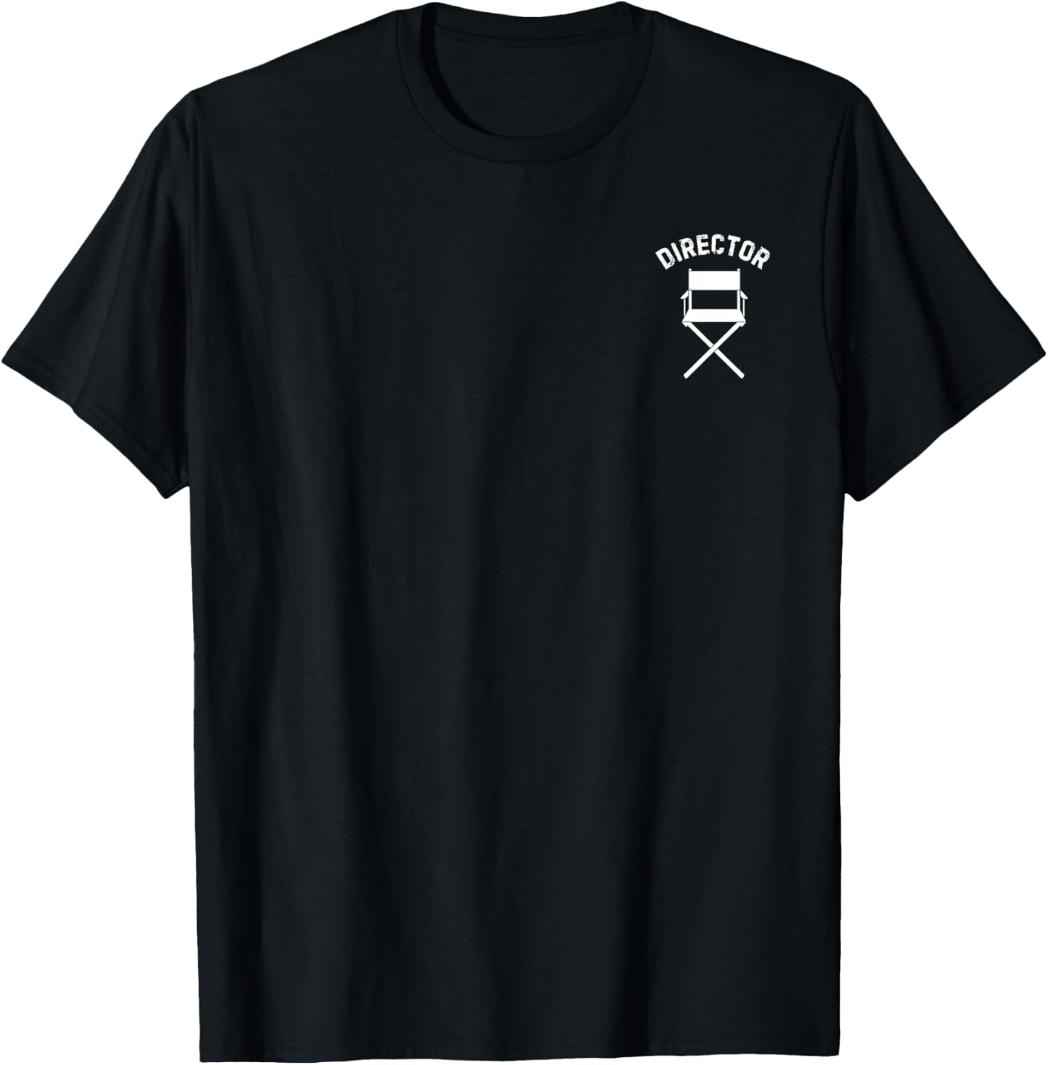 Funny Creative Director Film Crew Tees QW Unisex-Adults Black Classic Fit Short Sleeve
