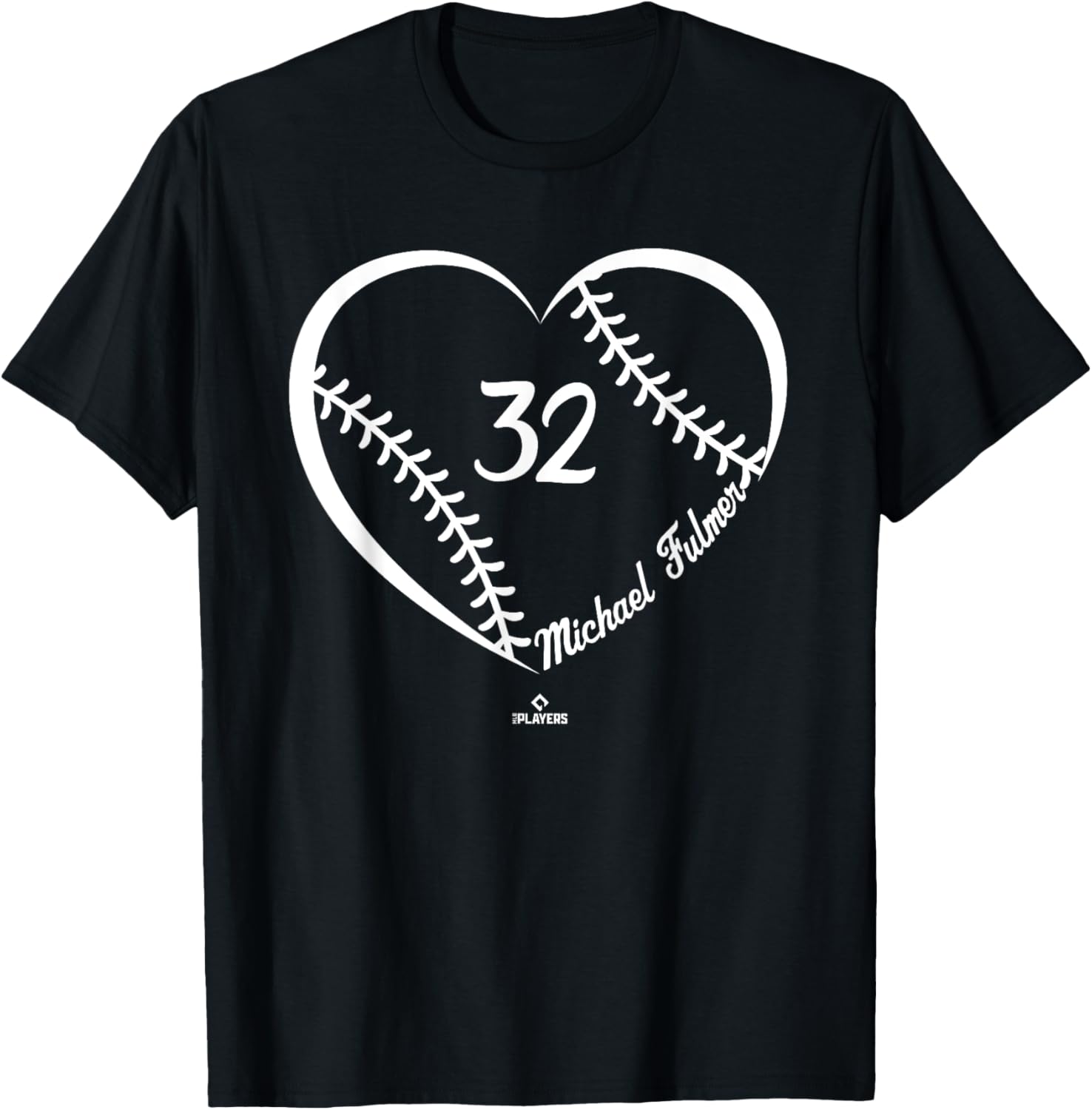 Baseball Heart Number Michael Fulmer MLBPA