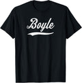 Distressed Script Michael Boyle Prospect Baseball Fan Gear