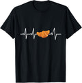 Croissant heartbeat ECG heart rate