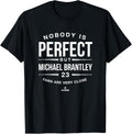 Nobody is Perfect MLBPA Michael Brantley Baseball Player