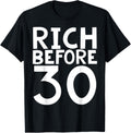 Rich before 30 successful entrepreneur wealthy money makers