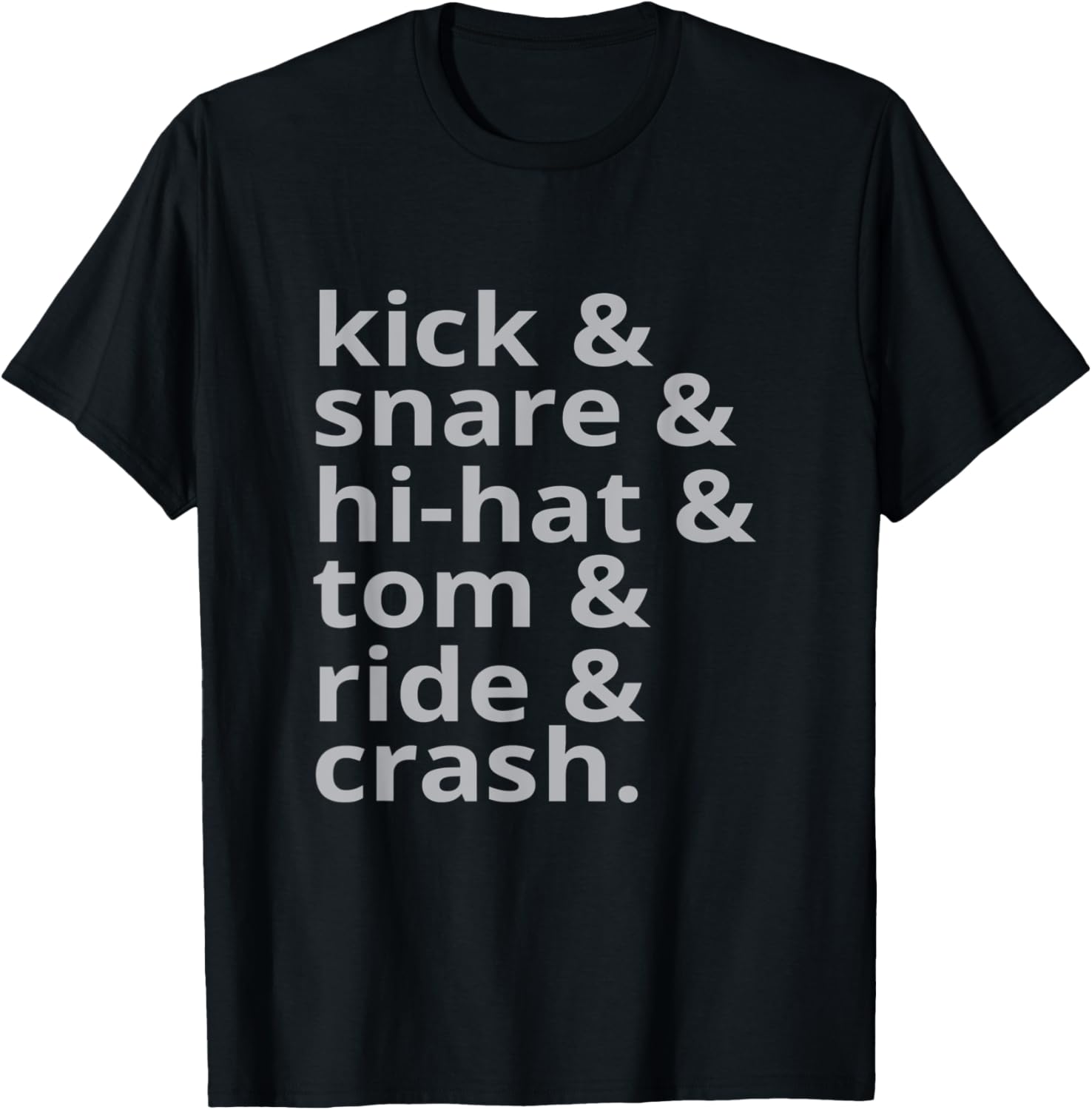 kick & snare & hi hat & tom & ride & crash