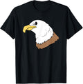 cool angry bald eagle - american - usa - patriotic - graphic T-Shirt for Women Kids Men
