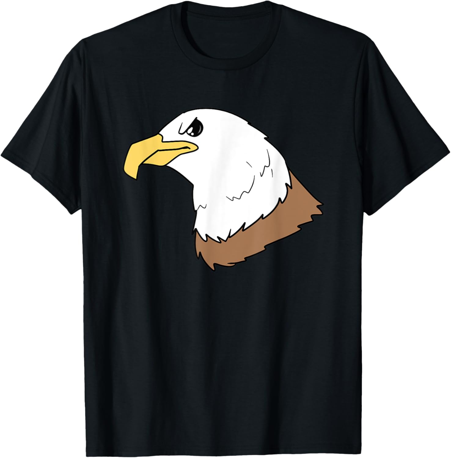 cool angry bald eagle - american - usa - patriotic - graphic T-Shirt for Women Kids Men