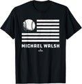 Flag Stripes Michael Walsh Prospect Baseball Fan Gear