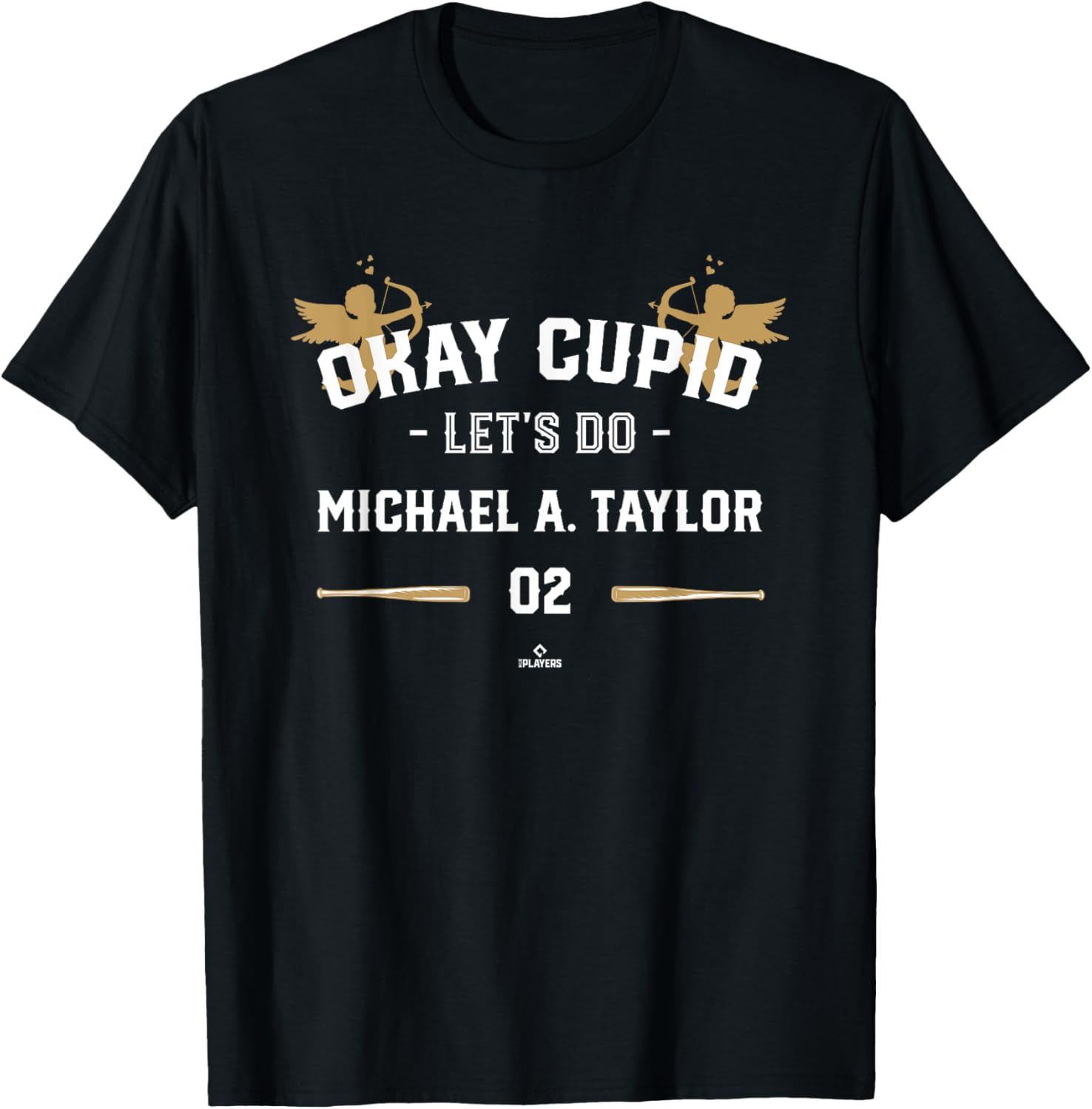 Cupid Let's Do Michael A Taylor Funny Valentine Baseball