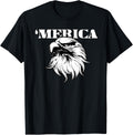 Patriotic Merica American USA Eagle July Fourth