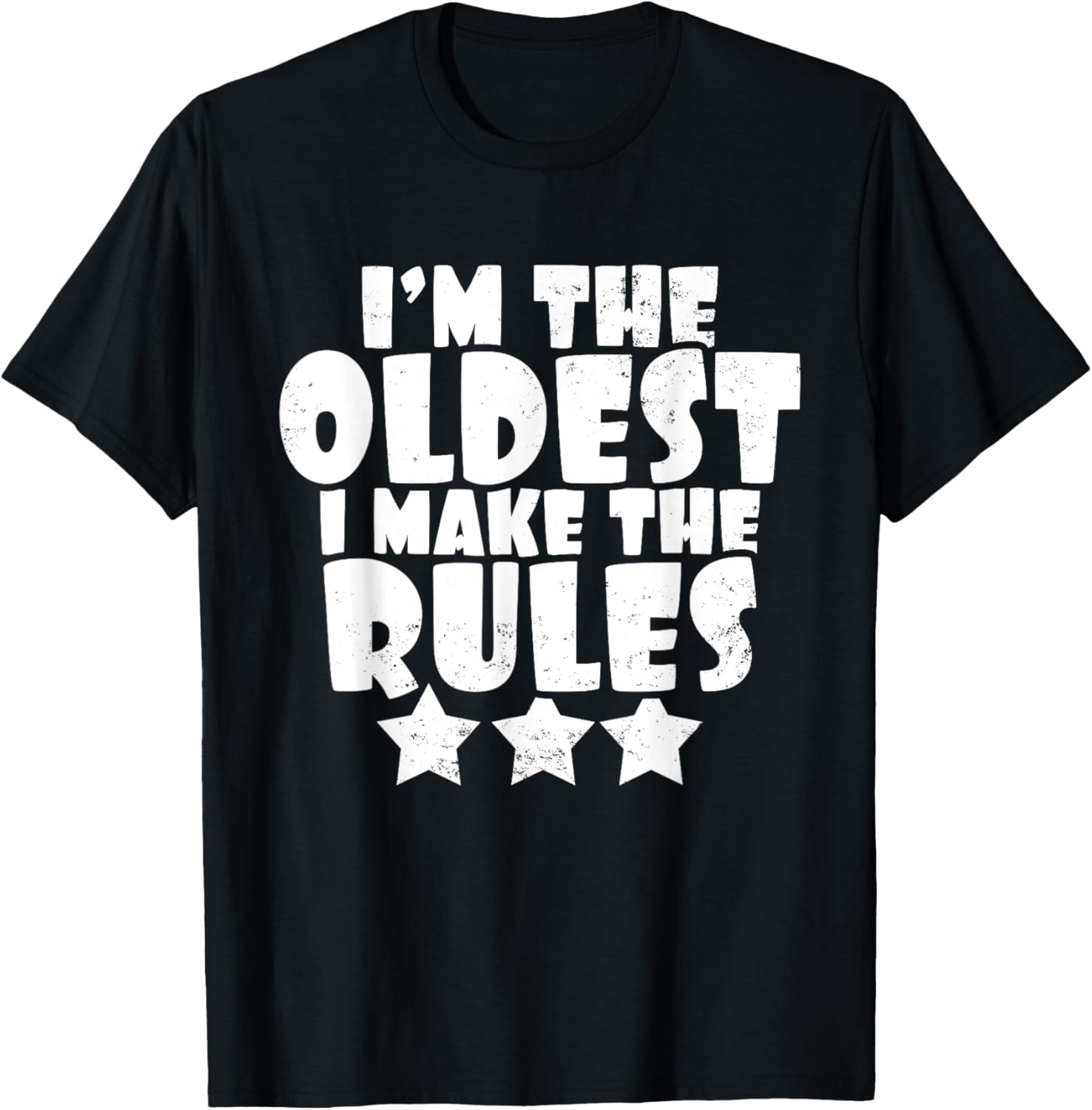 Funny Oldest Sibling Bossy Rule Maker Child T Shirt