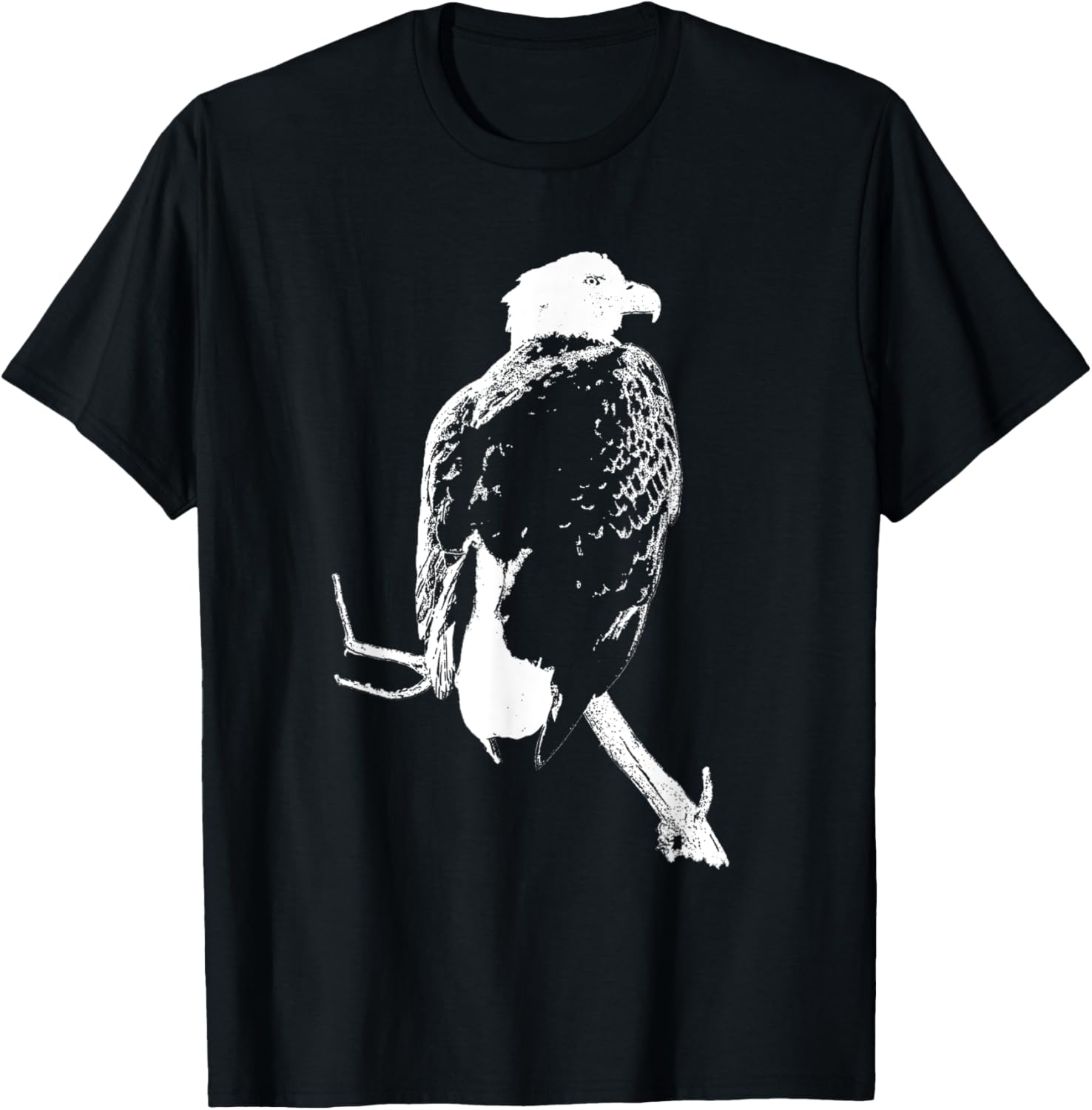 Majestic American Bald Eagle Silhouette