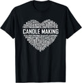 Candle Making Heart Lover Gift Candlemaker Hobby Gifts