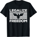 Legalize Freedom Republican American Flag Eagle Pro Trump