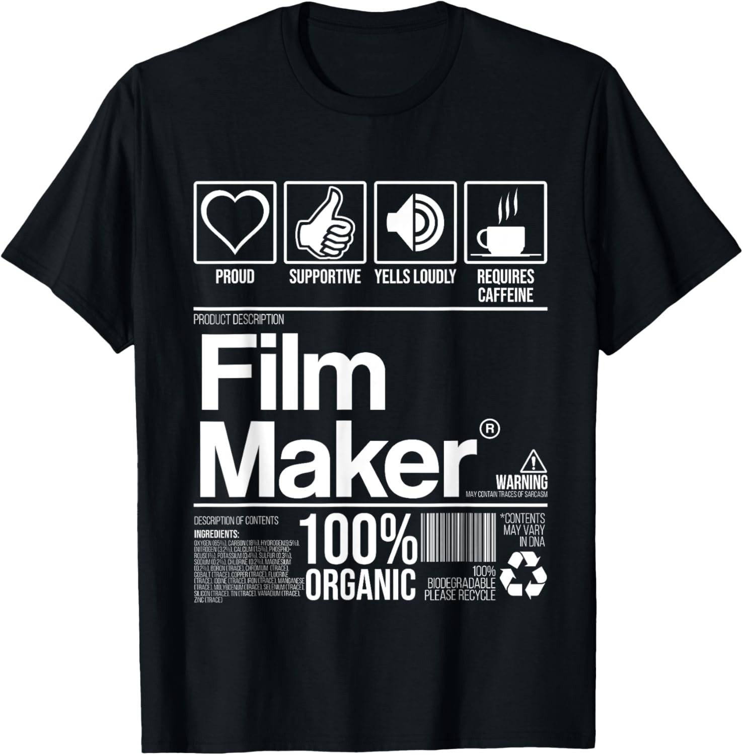 Film Maker Contents Gift Inspirational Filmmaker Director