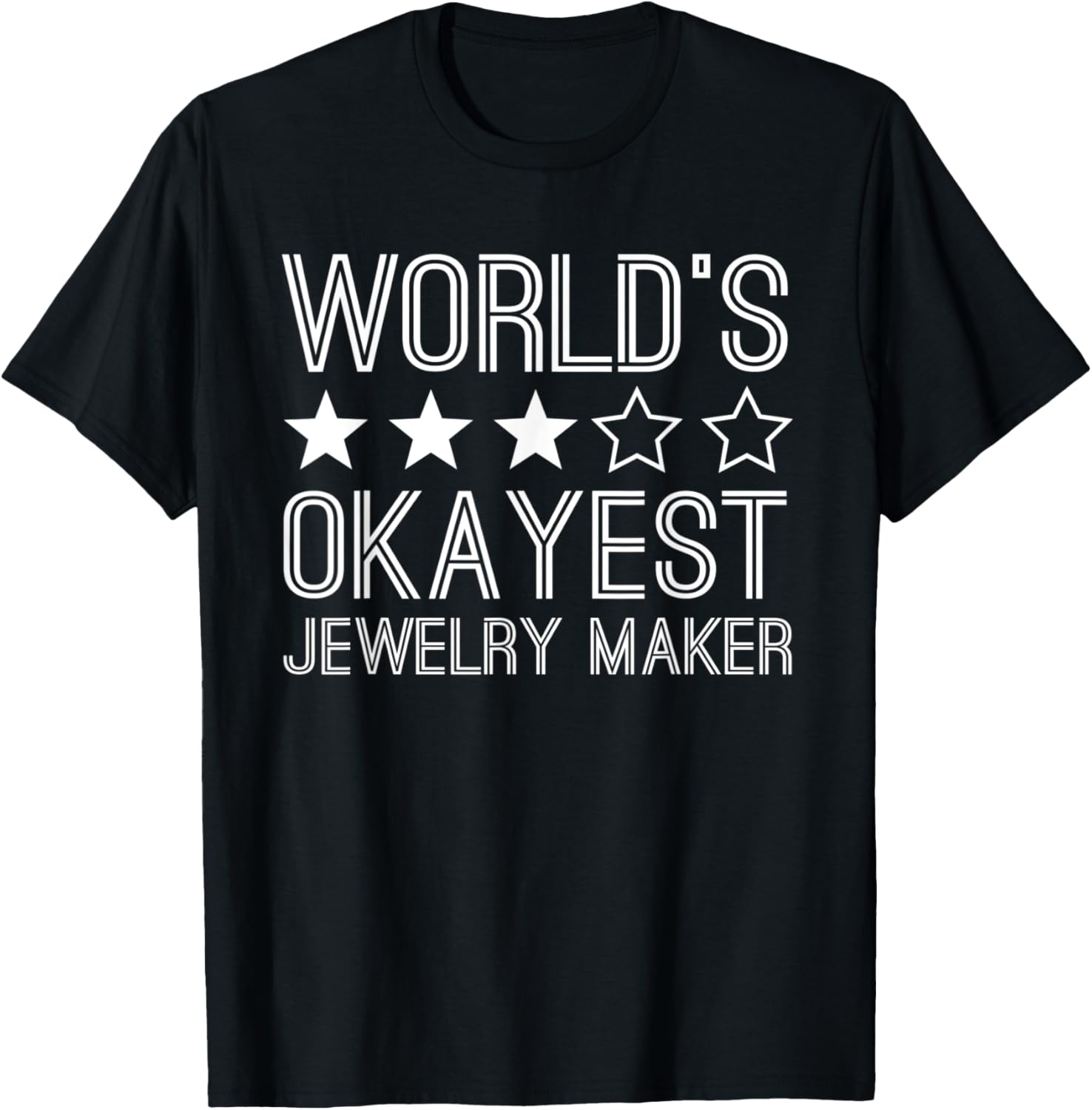 Worlds Okayest Jewelry Maker Funny Jewelry Maker