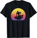 Vintage 3D Printing benchy sunset for 3D printer maker