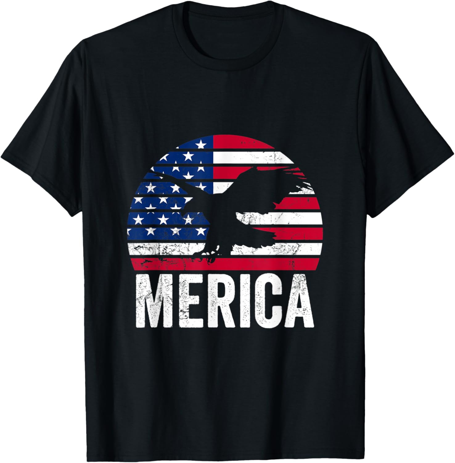 Merica 4th Of July American Flag Usa Eagle Independence