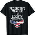 WOMENS MENS CONSERVATIVE PATRIOTISM AMERICAN EAGLE GRAPHIC