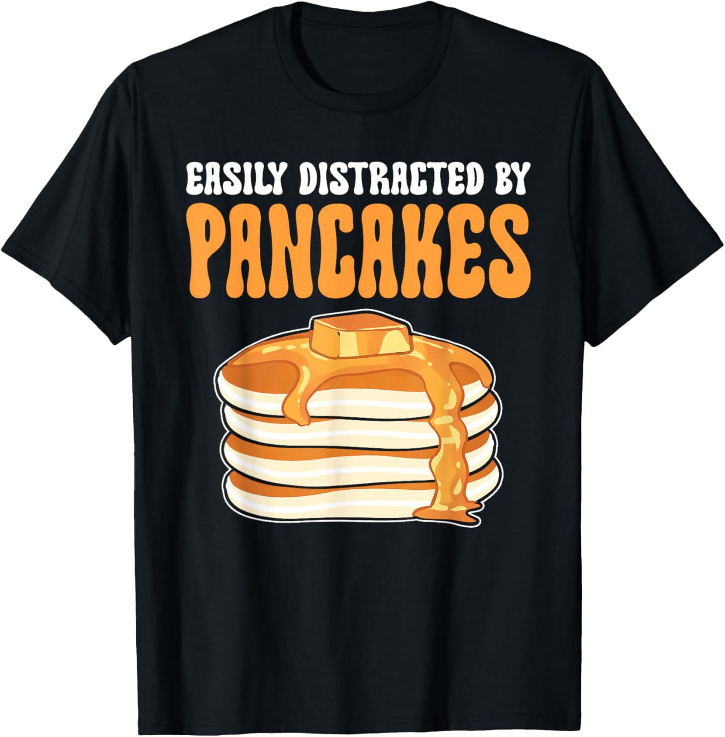 Easily Distracted By Pancakes. Maple Syrup Pancake Maker