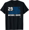 Flag Stripes Michael Grove Los Angeles Baseball MLBPA